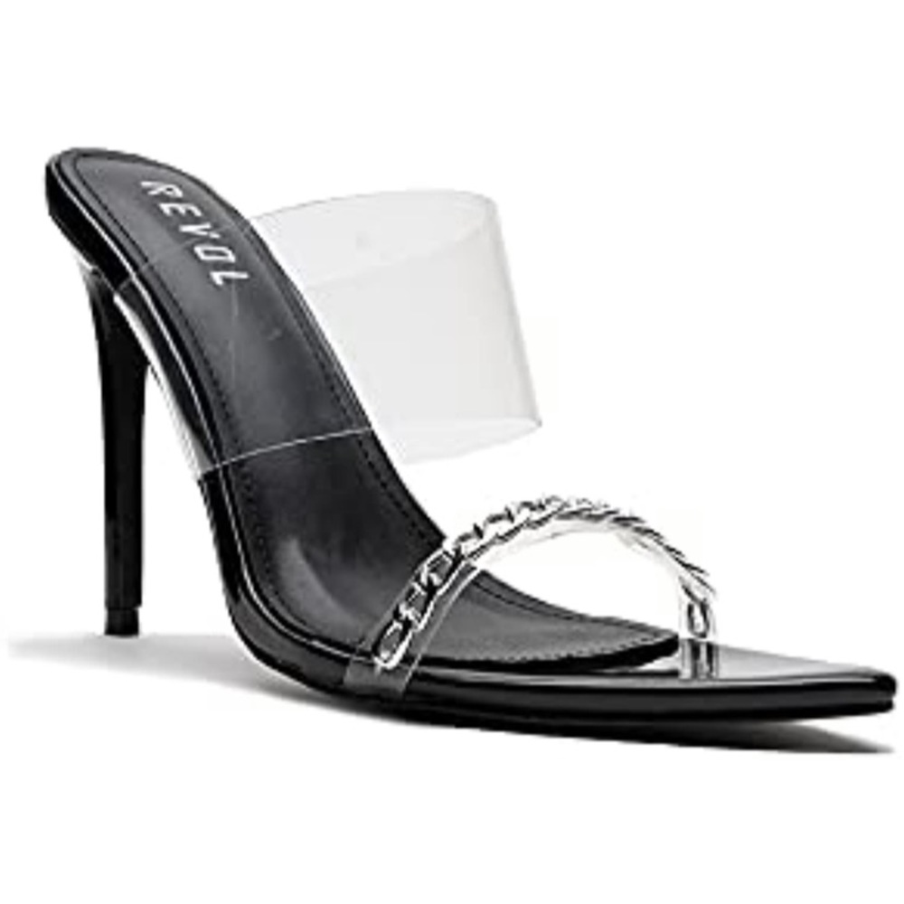 New  Revol pointed toe stiletto mule